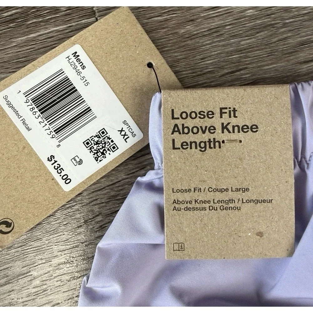 Nike Tech Men Size 2XL Super Lightweight Cargo Shorts Light Purple HJ2946-515 - Picture 6 of 11